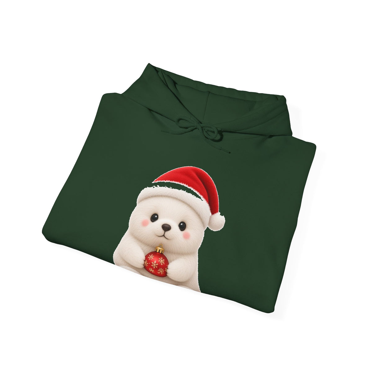 Cute Kawaii Christmas Seal Hoodie