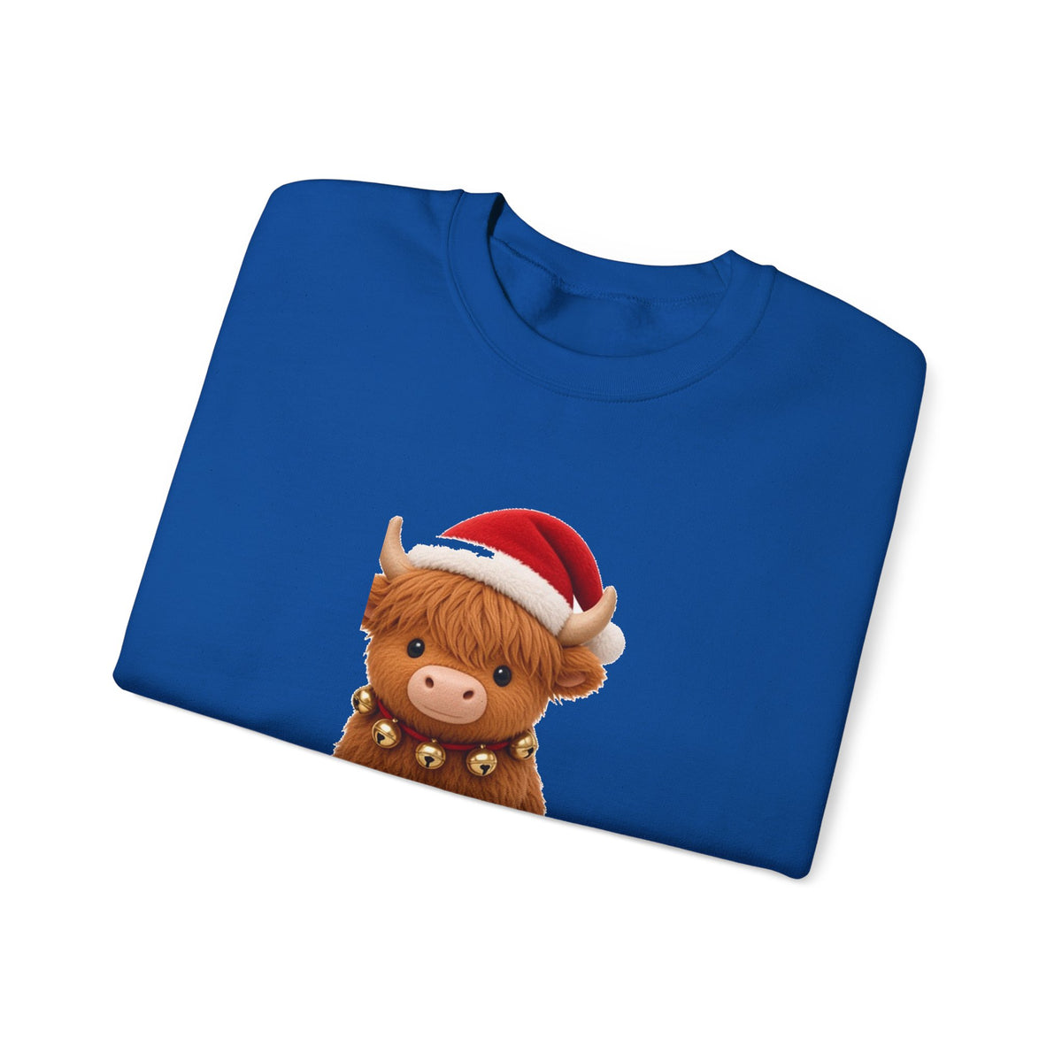 Christmas Highland Cow Cute Kawaii Jumper