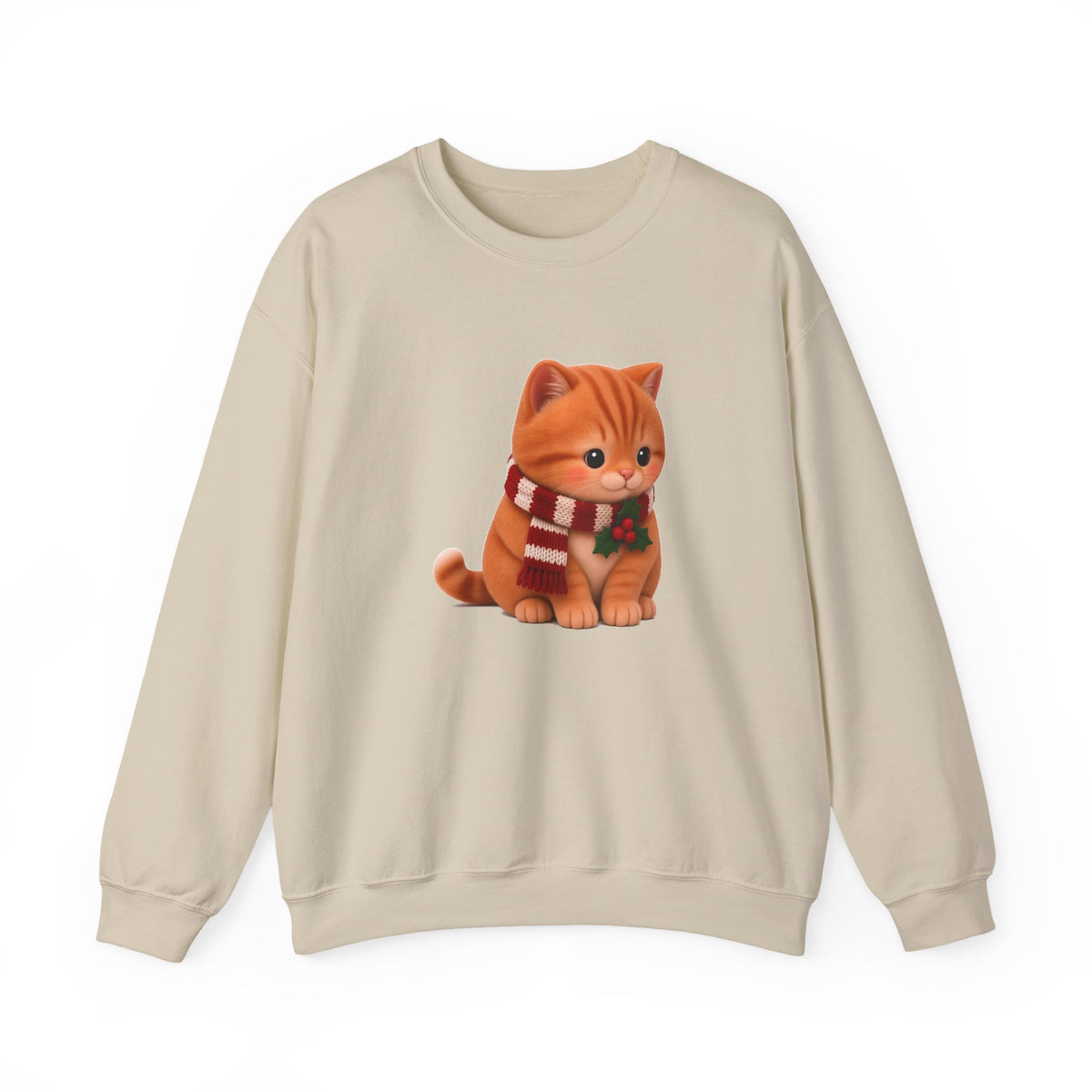 Cute Kawaii Christmas Cat Jumper