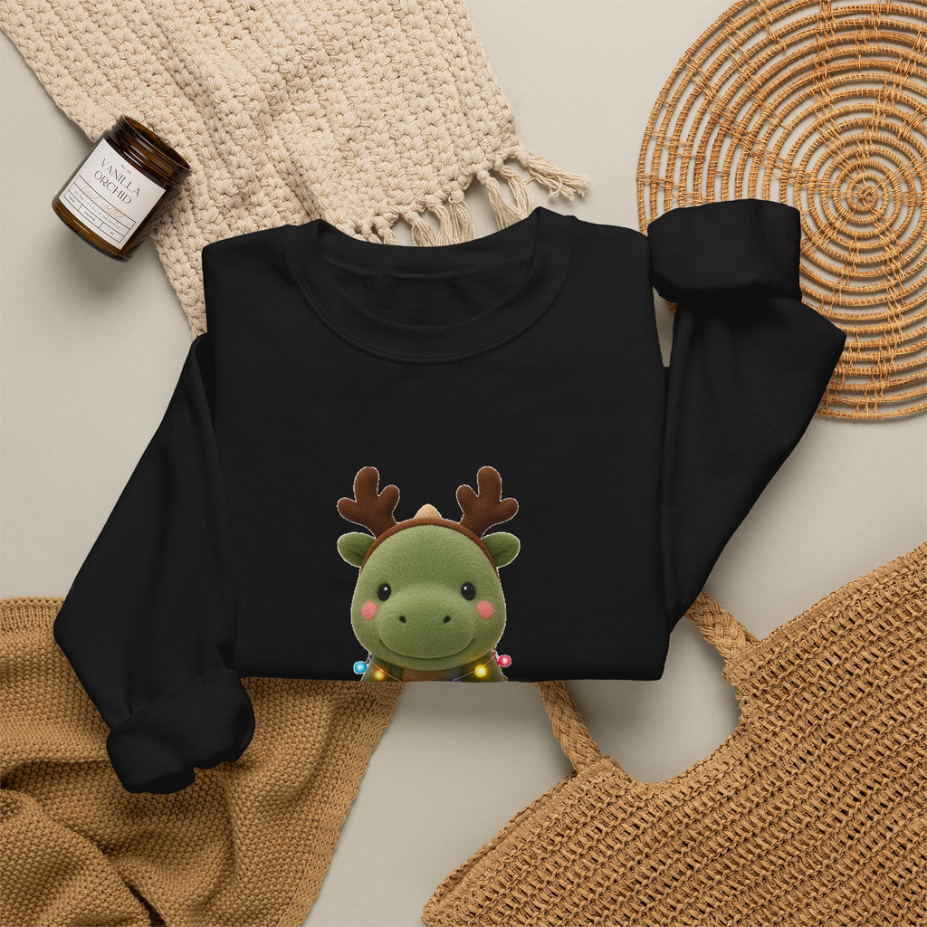 Christmas Dino Cute Kawaii Jumper