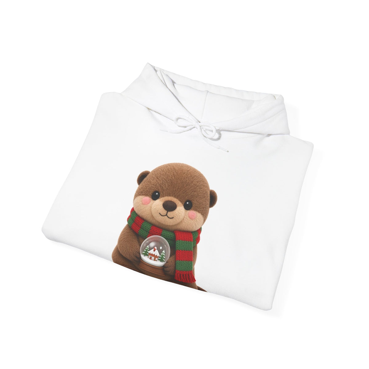 Cute Kawaii Christmas Otter Hoodie