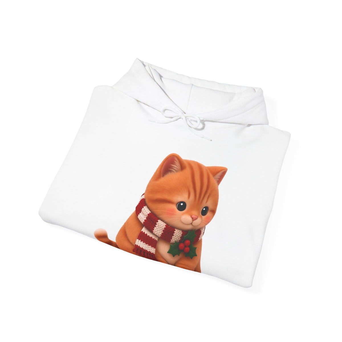 Cute Kawaii Christmas Cat Hoodie