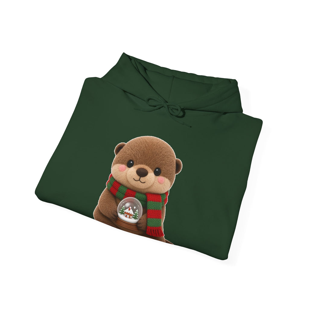 Cute Kawaii Christmas Otter Hoodie