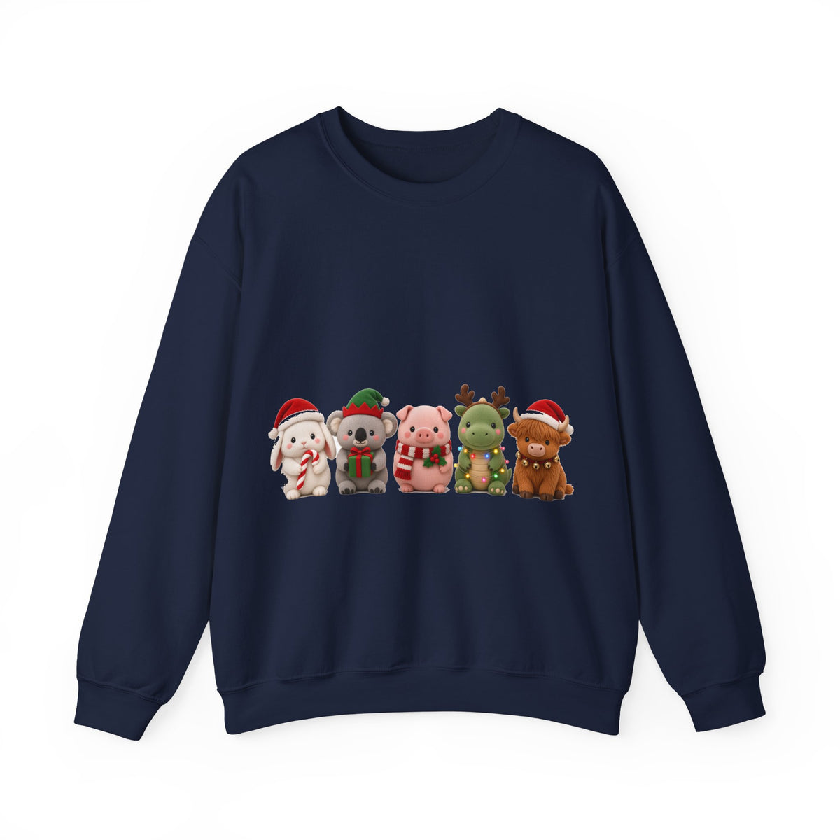 Cute Kawaii Christmas Animals Jumper