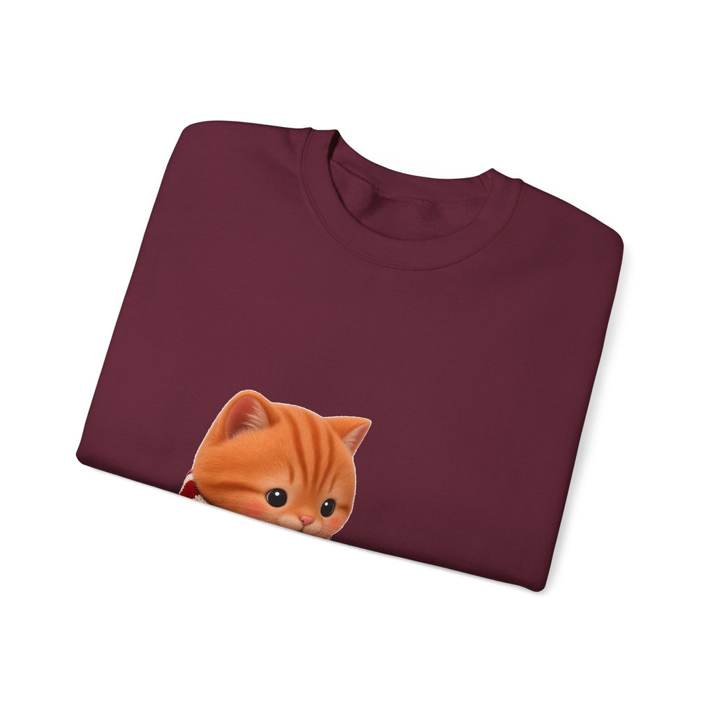 Cute Kawaii Christmas Cat and Mouse Jumper