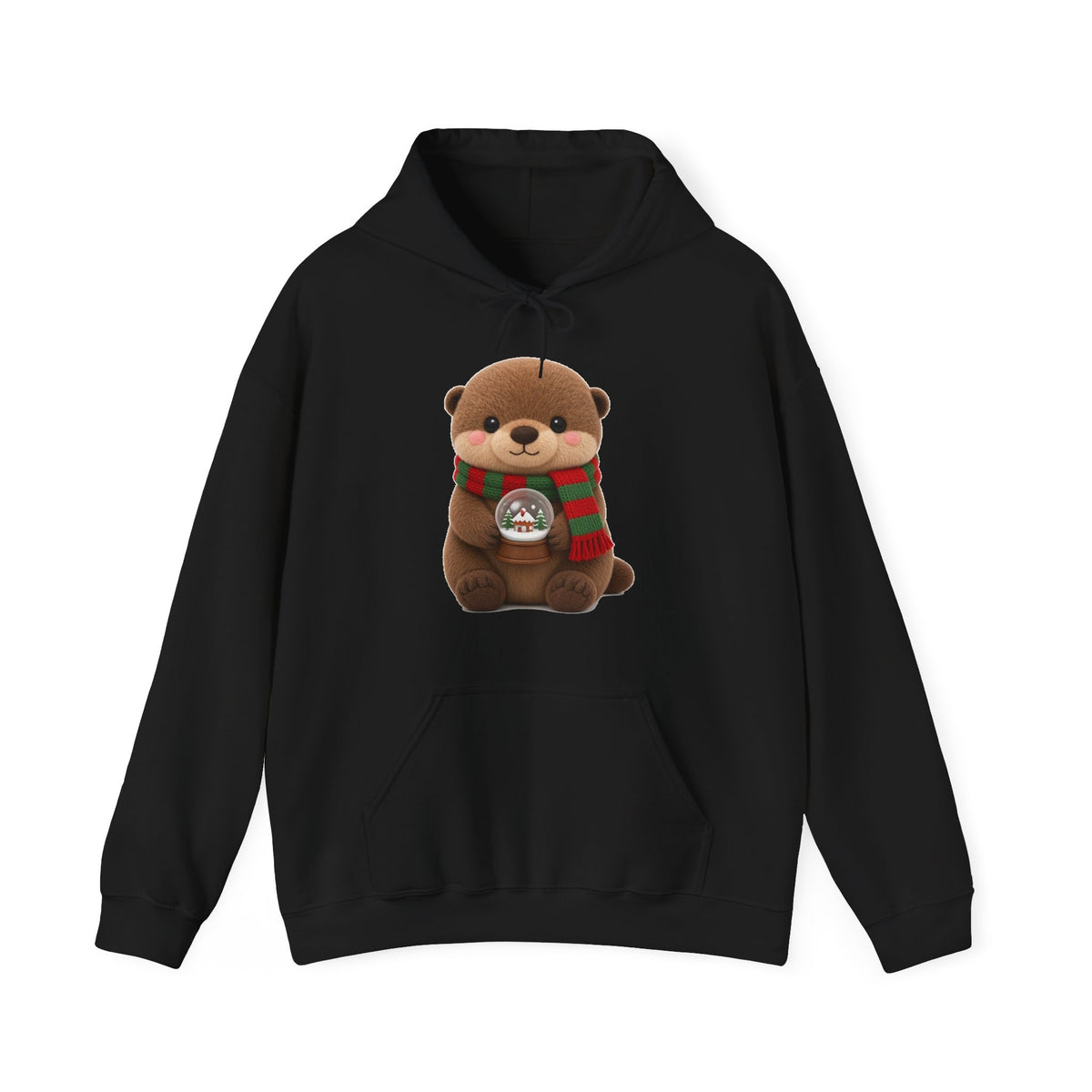 Cute Kawaii Christmas Otter Hoodie