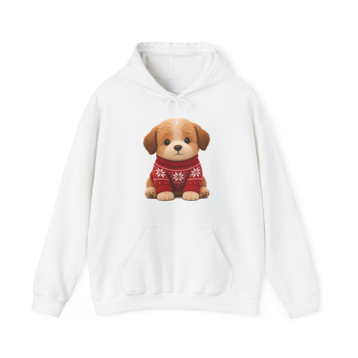Cute Kawaii Christmas Puppy Hoodie