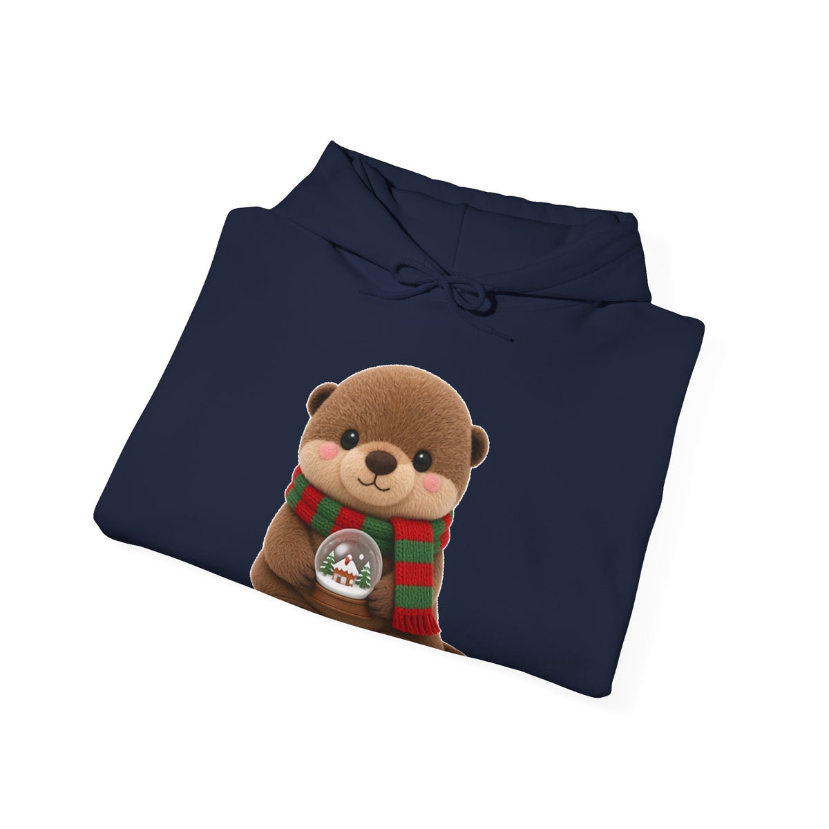 Cute Kawaii Christmas Otter Hoodie
