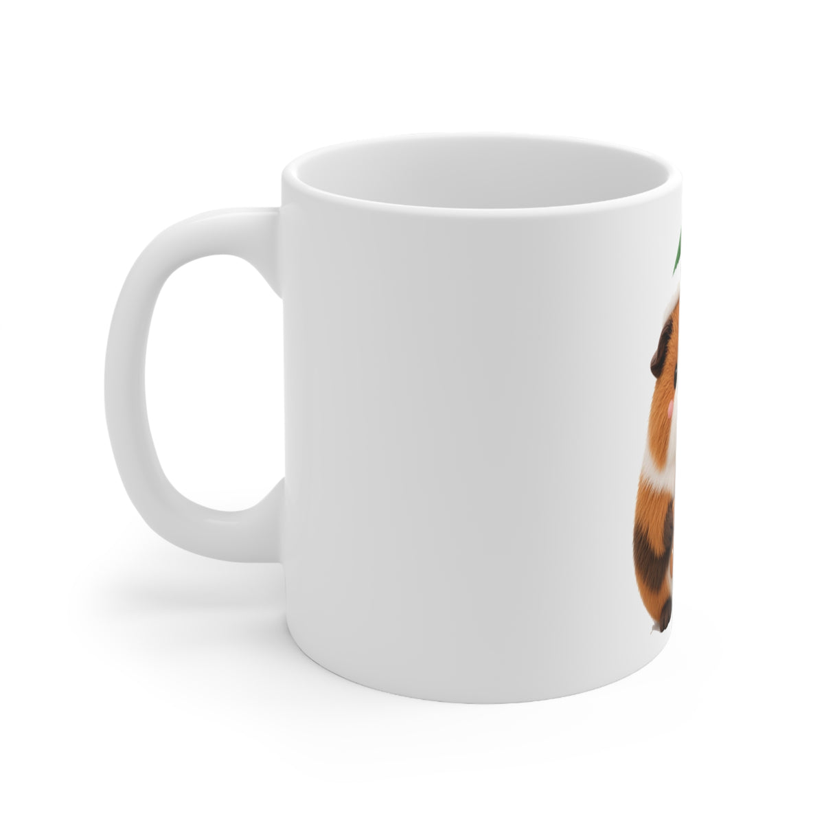 Cute Kawaii Christmas Guinea Pig Mug