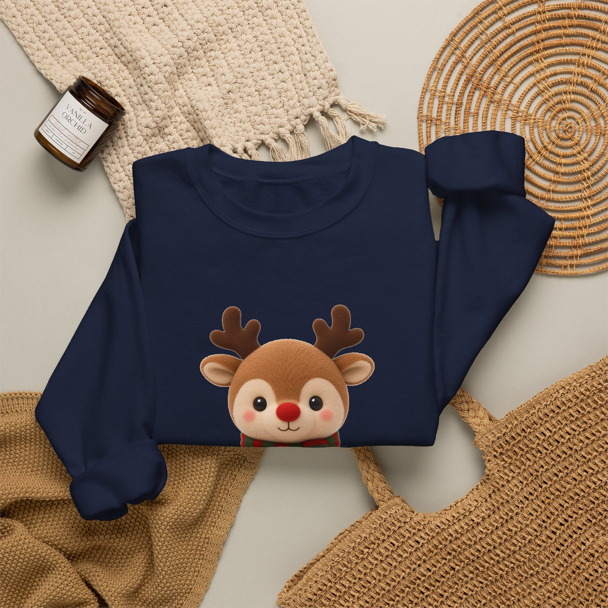 Christmas Reindeer Cute Kawaii Jumper