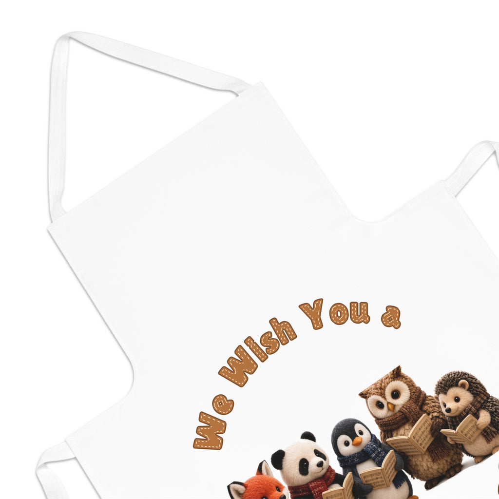 We Wish You a Plushie Christmas Cute Kawaii Apron