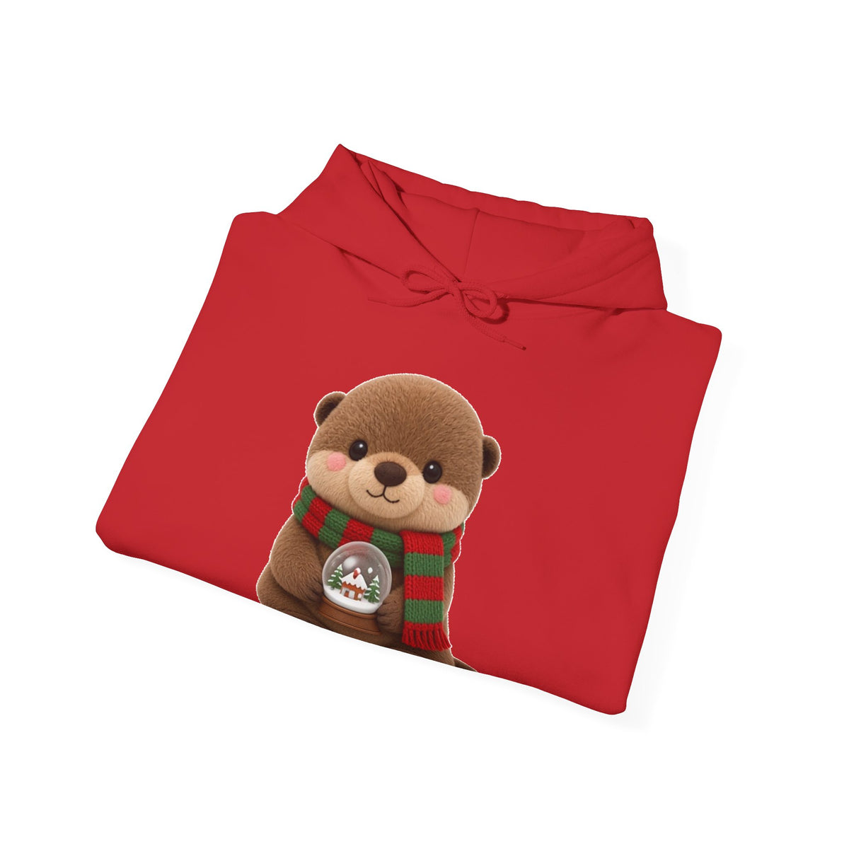 Cute Kawaii Christmas Otter Hoodie