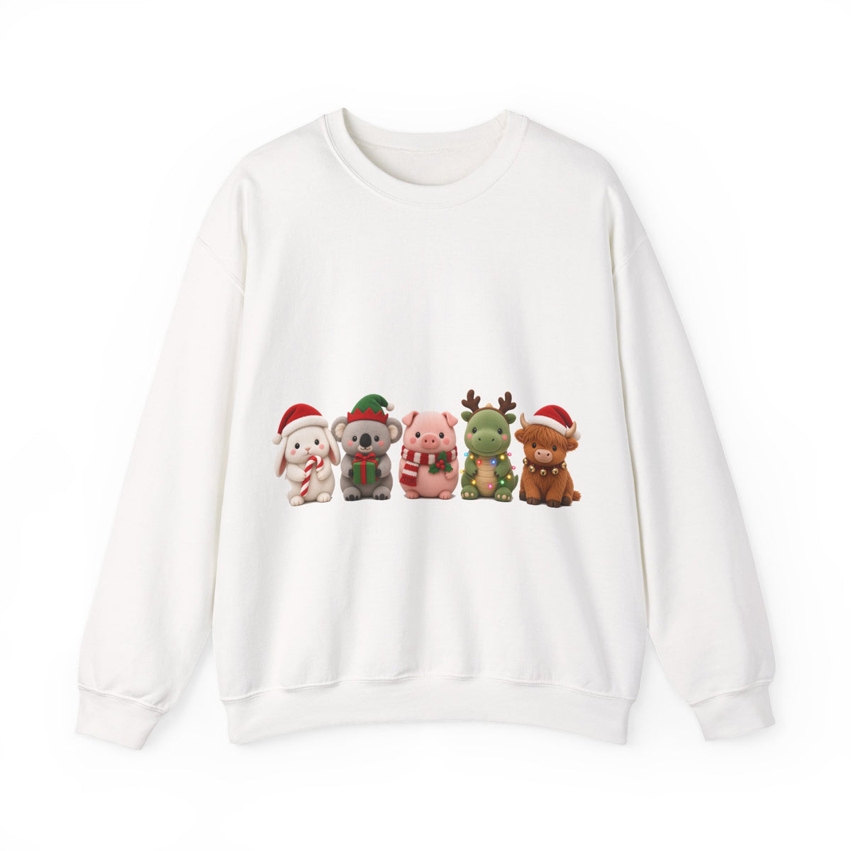 Cute Kawaii Christmas Animals Jumper