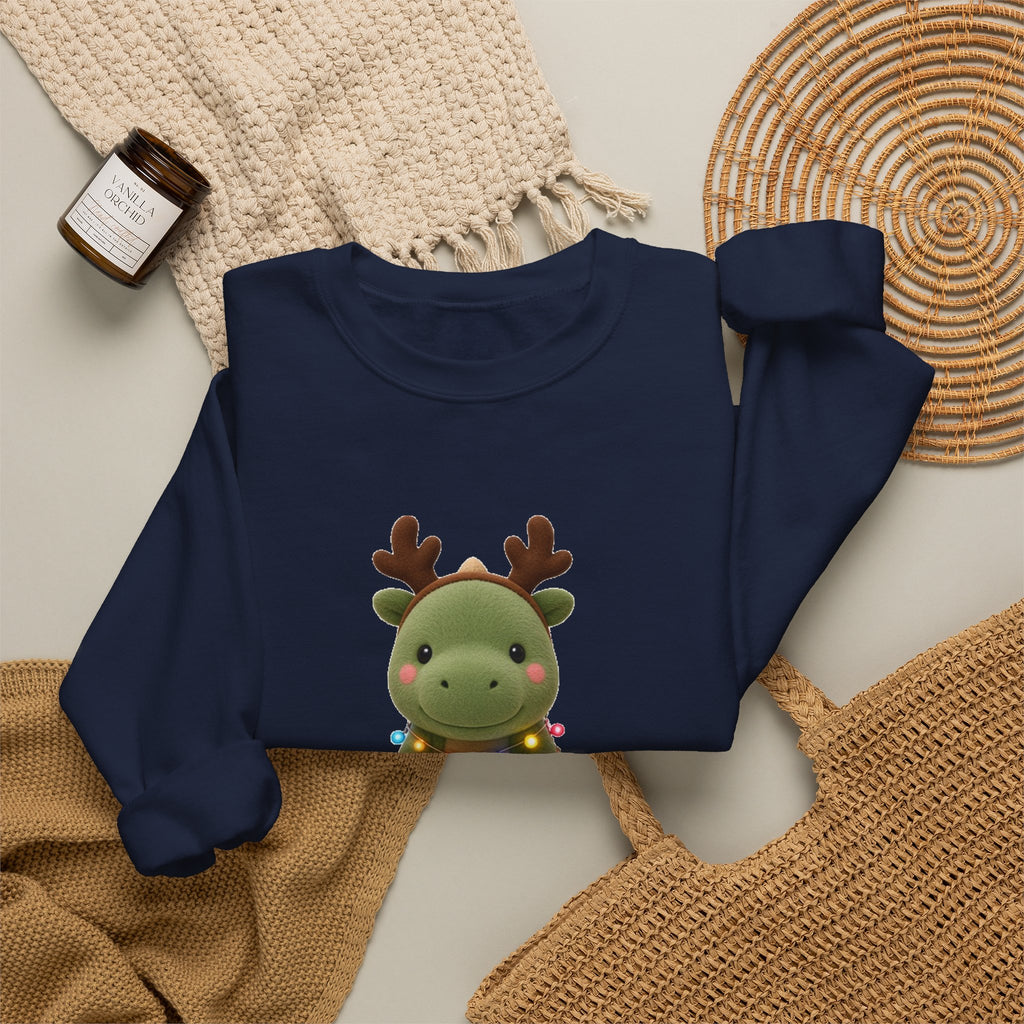 Christmas Dino Cute Kawaii Jumper