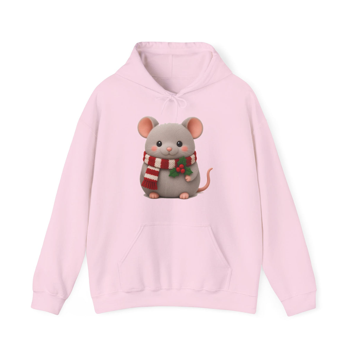 Cute Kawaii Christmas Mouse Hoodie
