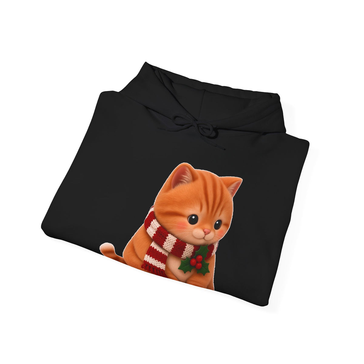 Cute Kawaii Christmas Cat Hoodie