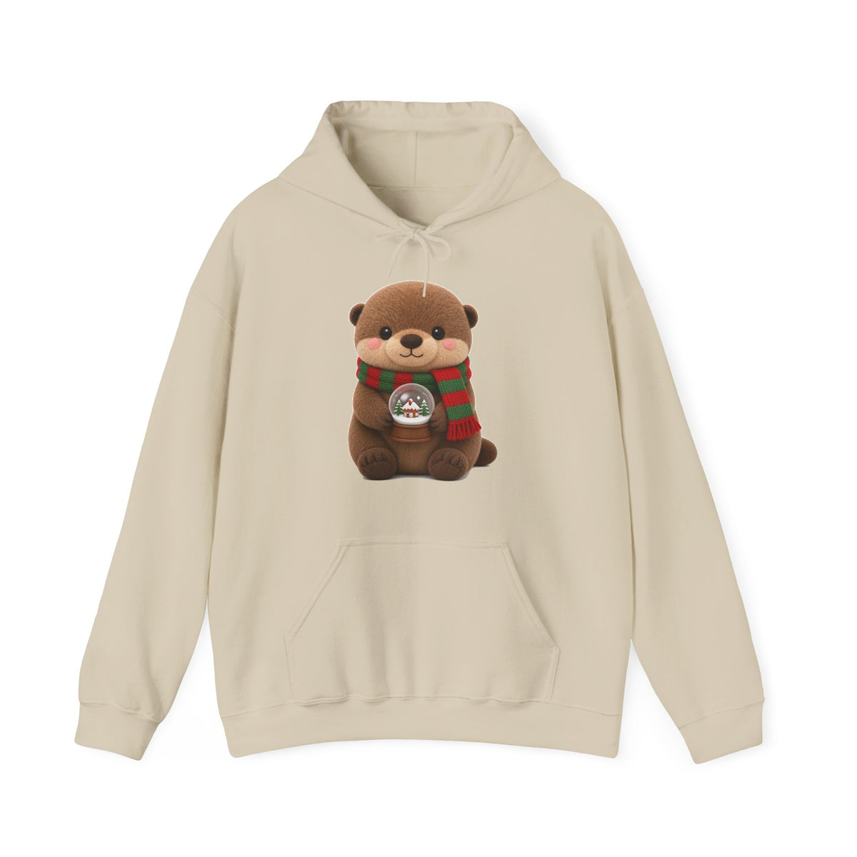 Cute Kawaii Christmas Otter Hoodie