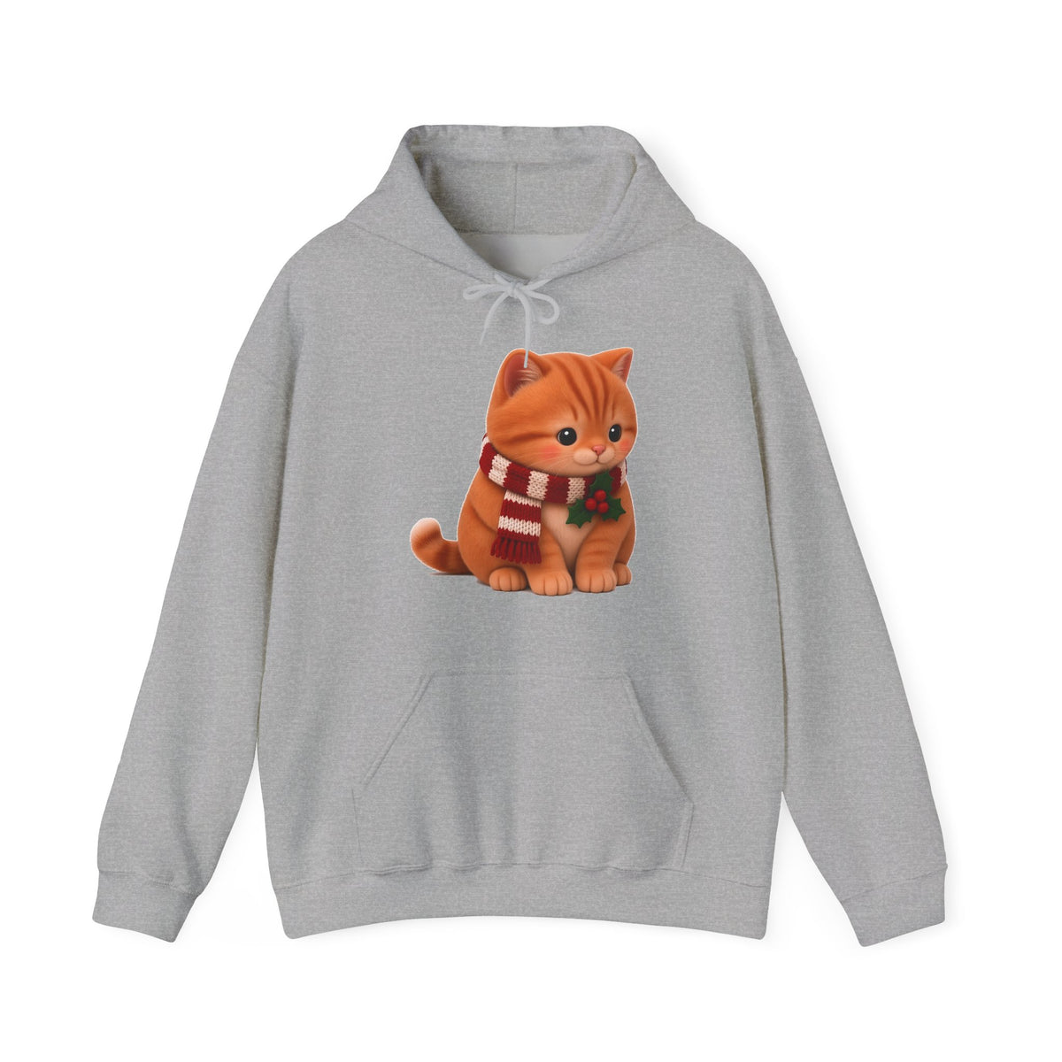 Cute Kawaii Christmas Cat Hoodie