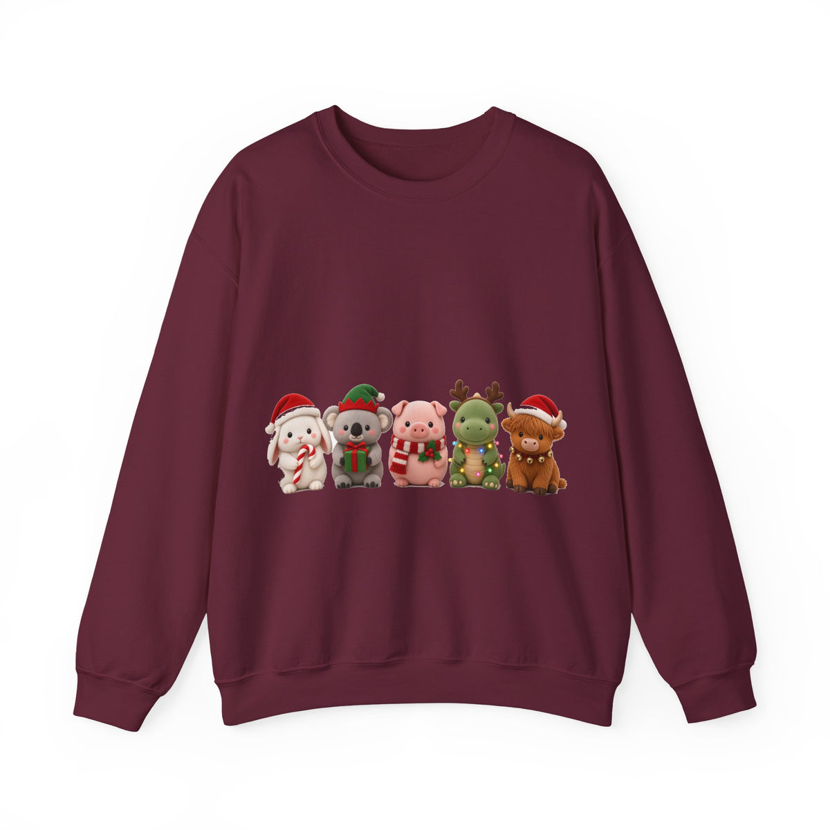 Cute Kawaii Christmas Animals Jumper