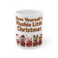 Have Yourself a Plushie Little Christmas Cute Kawaii Mug