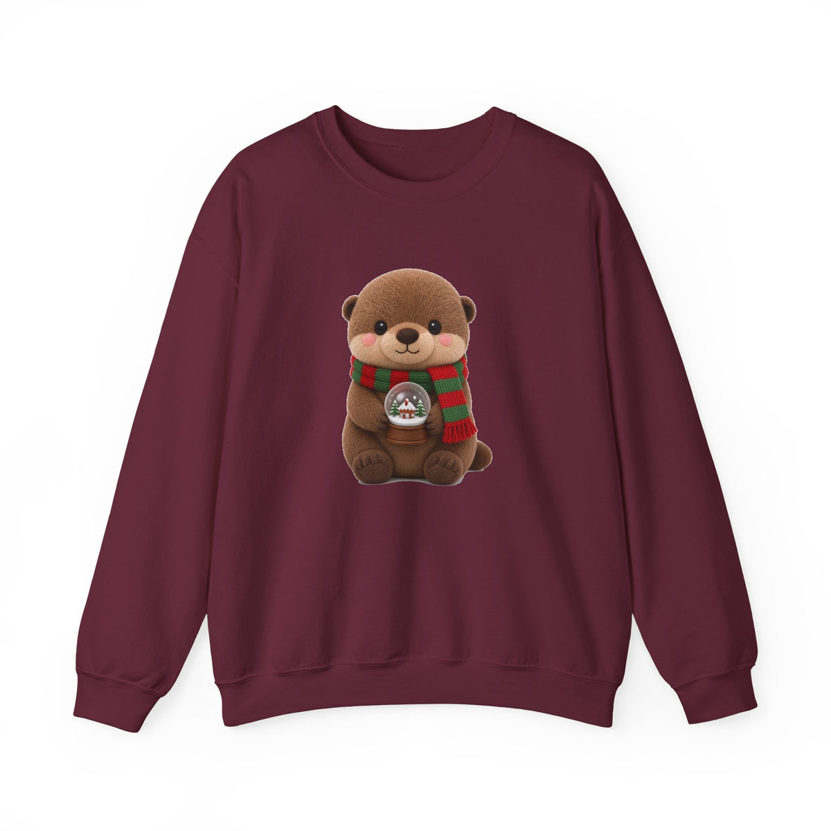 Christmas Otter Cute Kawaii Jumper