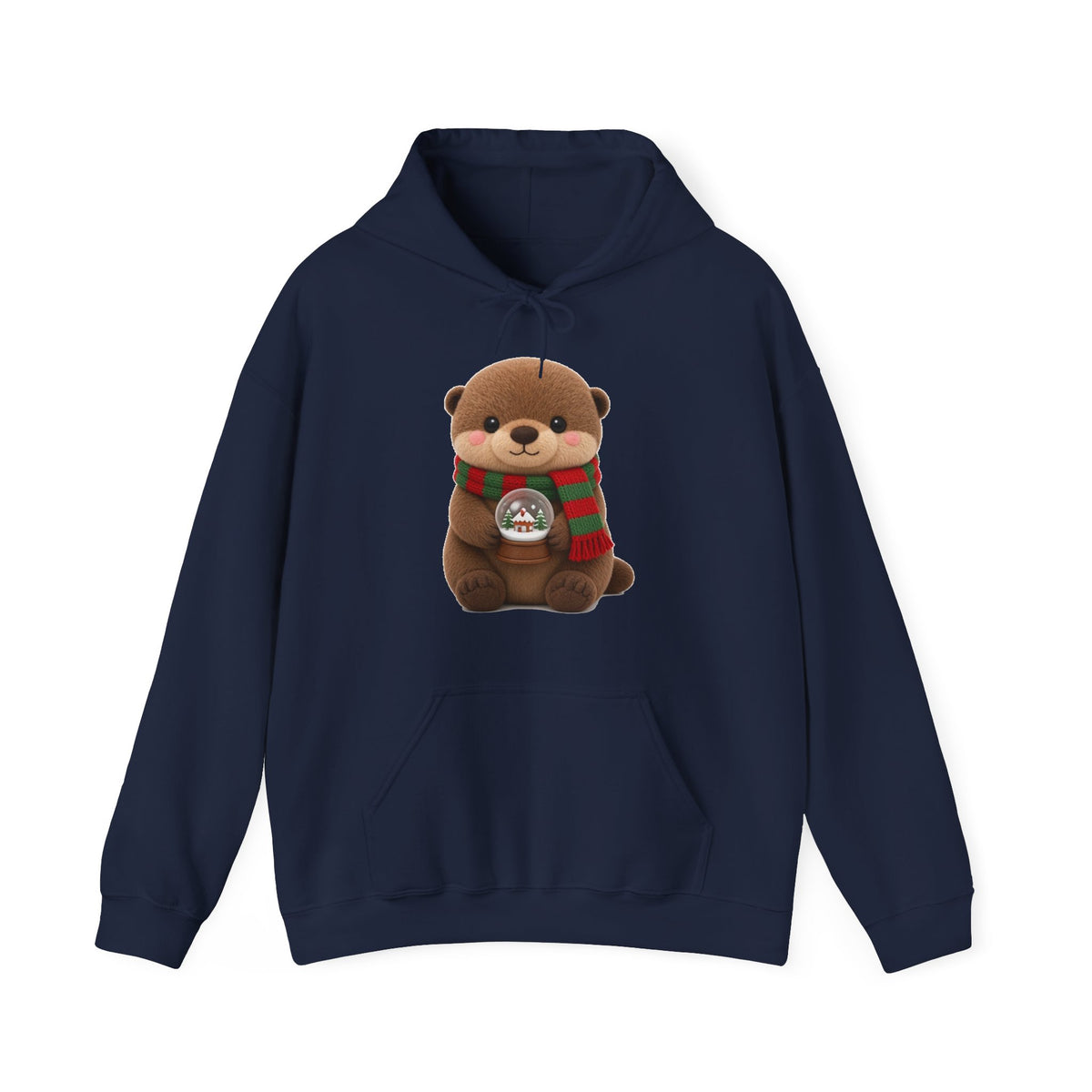 Cute Kawaii Christmas Otter Hoodie