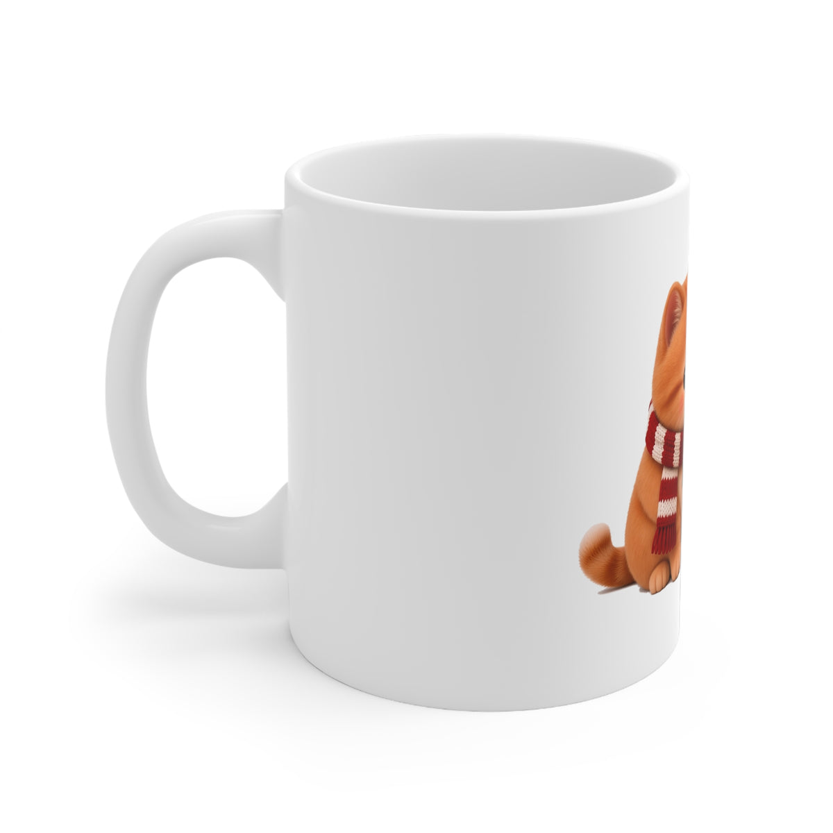 Cat and Mouse Cute Kawaii Mug