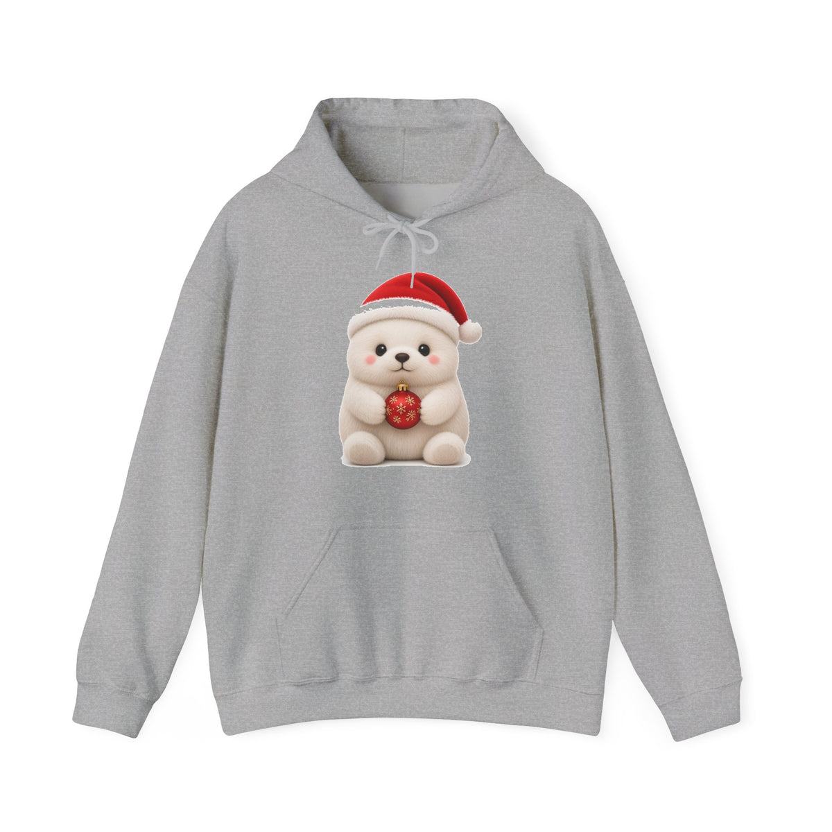 Cute Kawaii Christmas Seal Hoodie