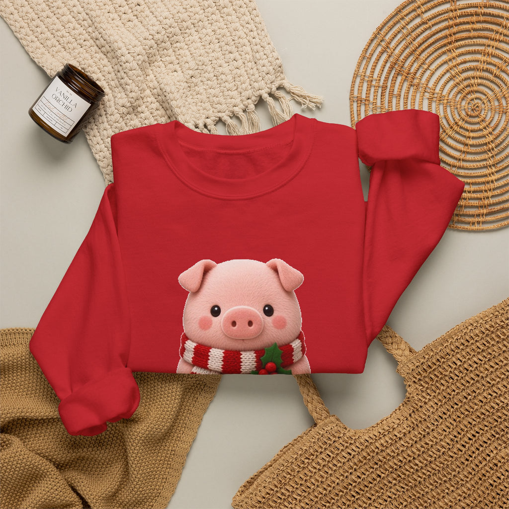 Christmas Pig Cute Kawaii Jumper