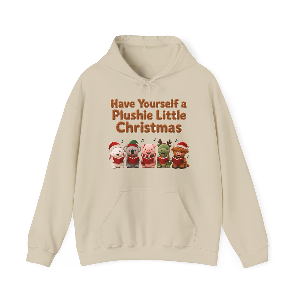 Have Yourself a Plushie Little Christmas Cute Kawaii Hoodie