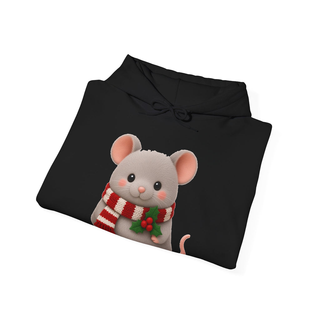 Cute Kawaii Christmas Mouse Hoodie