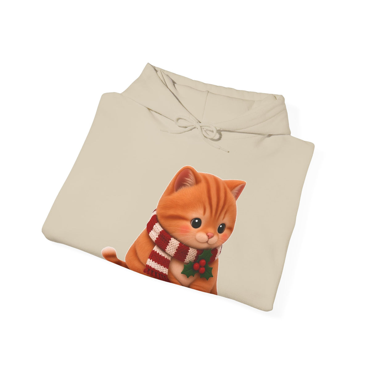 Cute Kawaii Christmas Cat Hoodie