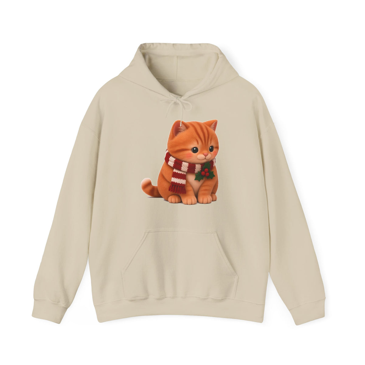 Cute Kawaii Christmas Cat Hoodie