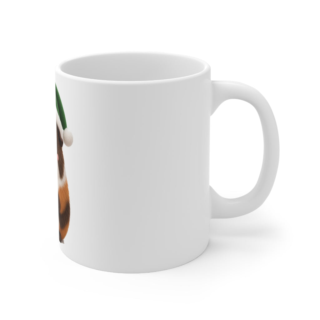 Cute Kawaii Christmas Guinea Pig Mug