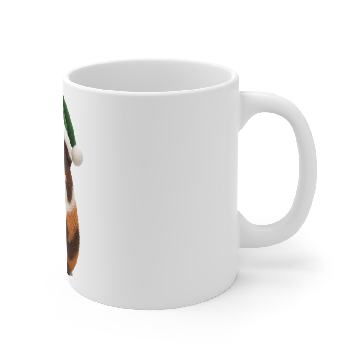 Cute Kawaii Christmas Guinea Pig Mug