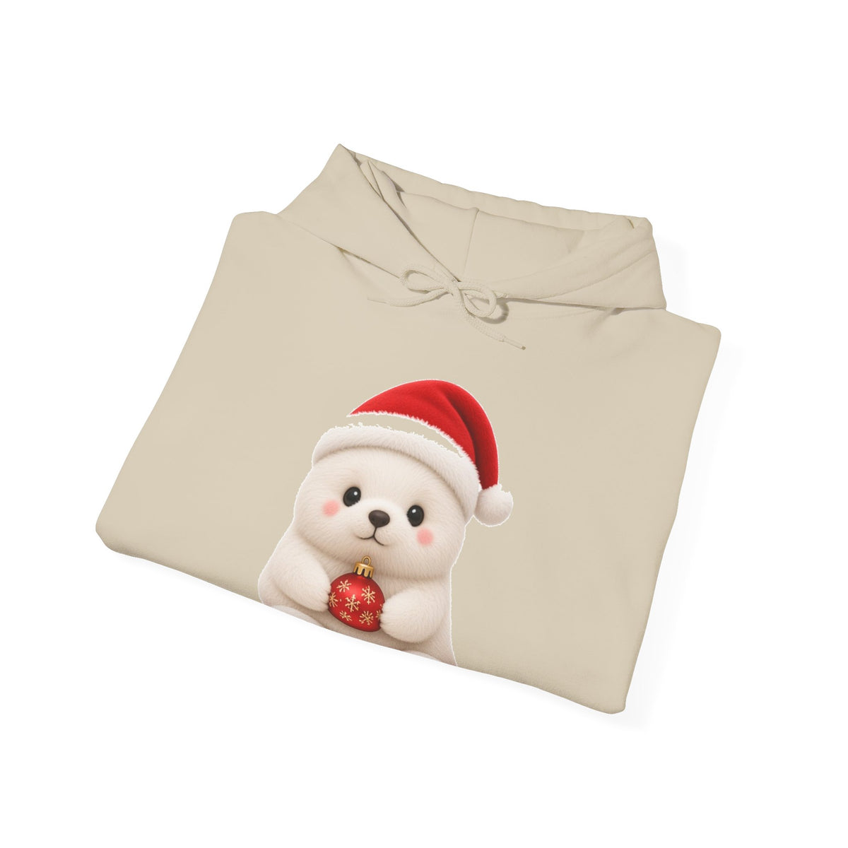 Cute Kawaii Christmas Seal Hoodie