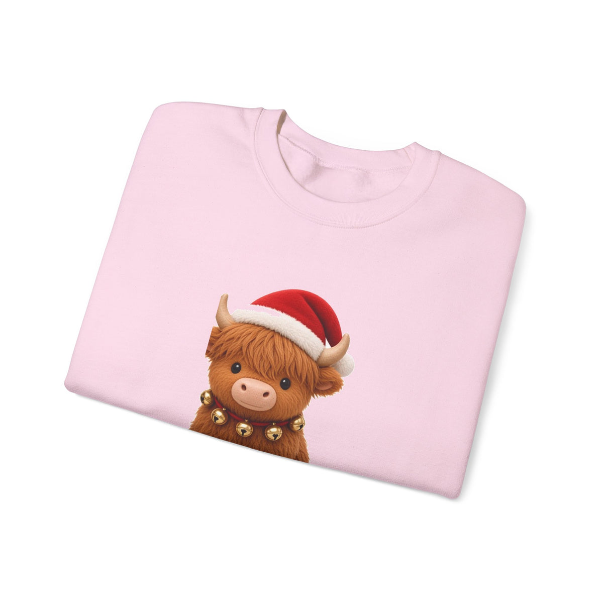 Christmas Highland Cow Cute Kawaii Jumper