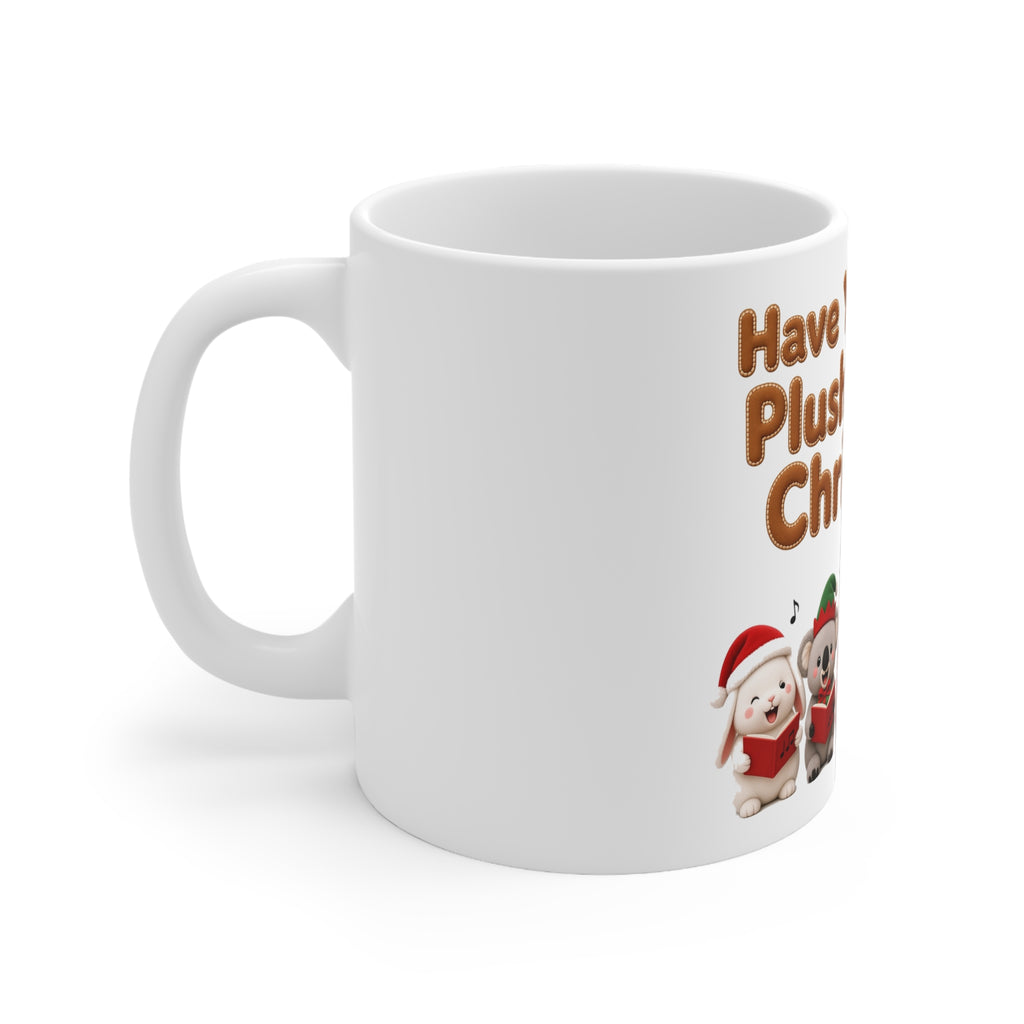 Have Yourself a Plushie Little Christmas Cute Kawaii Mug