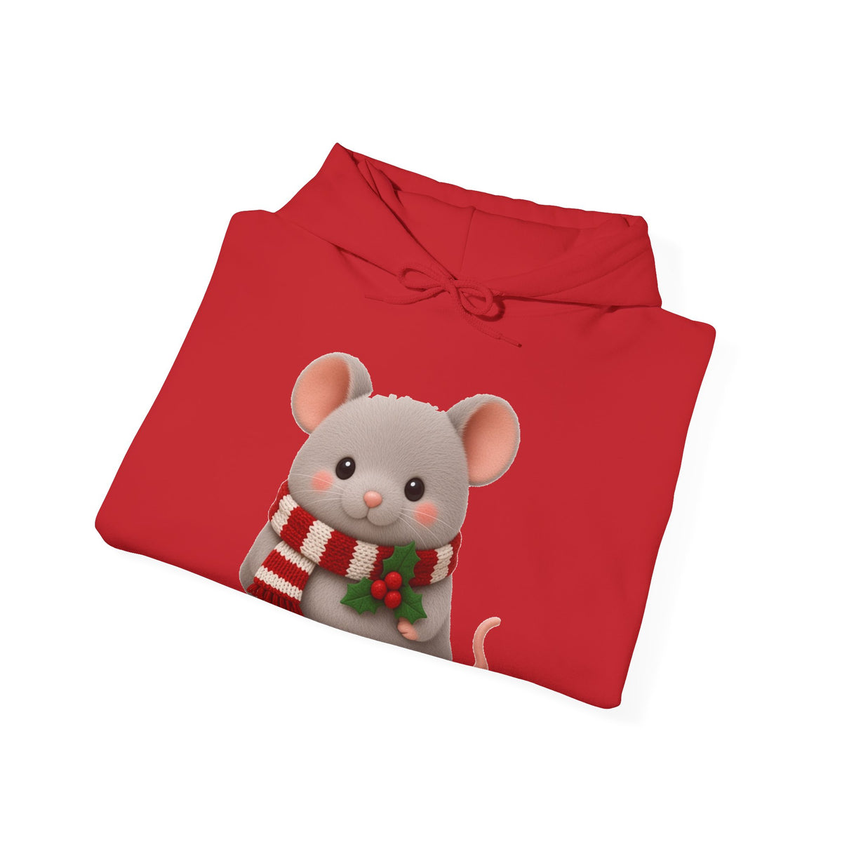 Cute Kawaii Christmas Mouse Hoodie