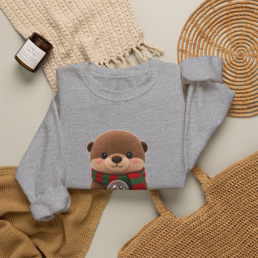 Christmas Otter Cute Kawaii Jumper