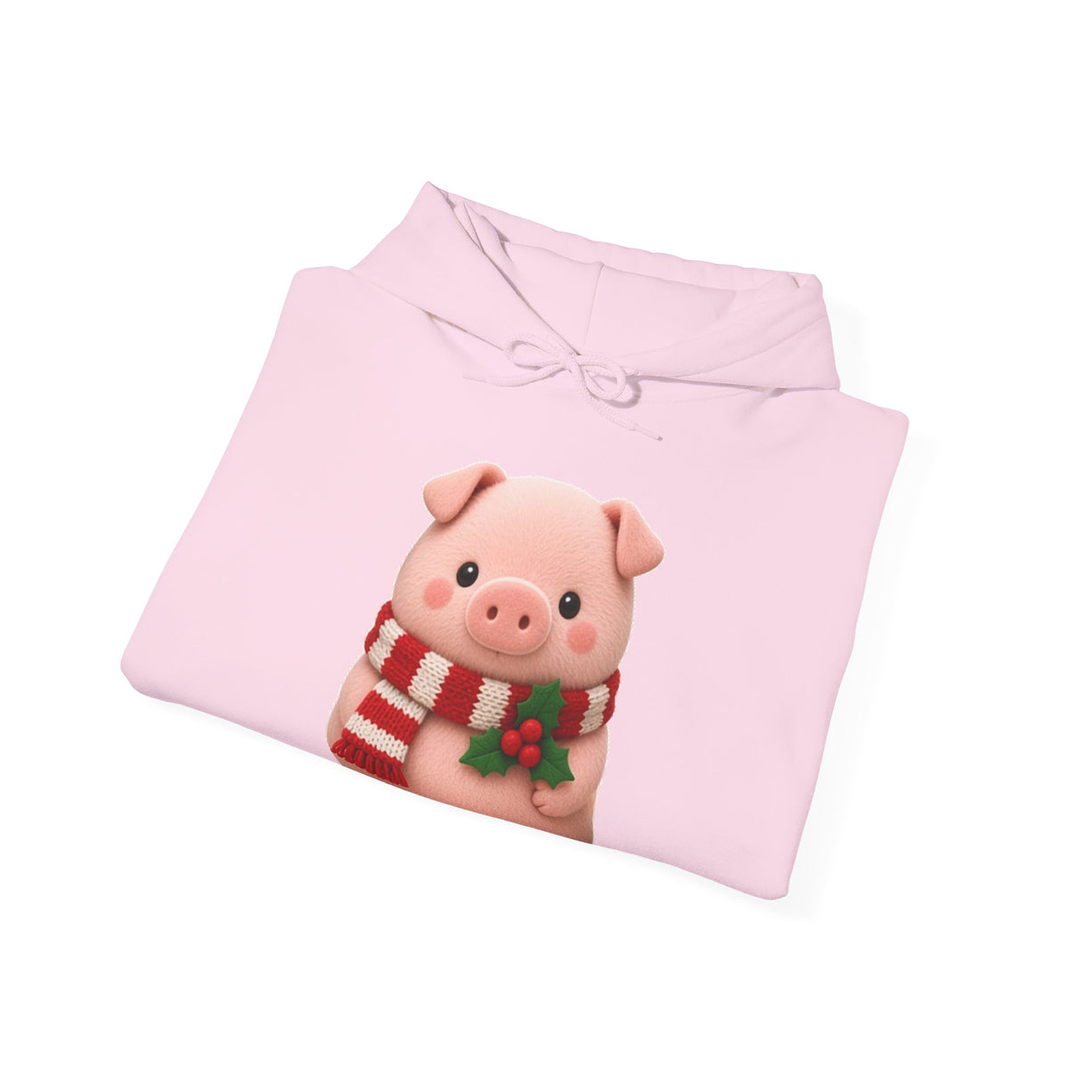 Cute Kawaii Christmas Pig Hoodie