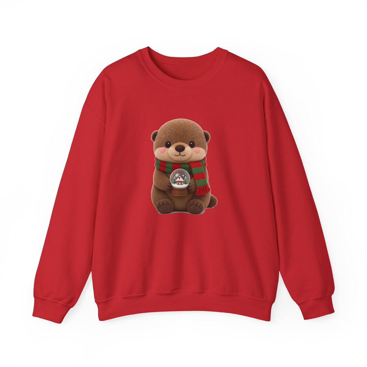 Christmas Otter Cute Kawaii Jumper