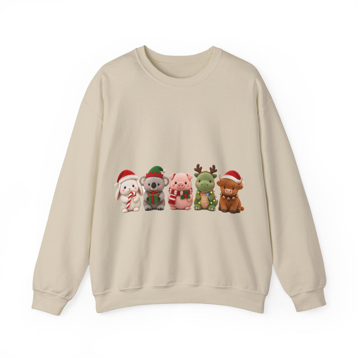 Cute Kawaii Christmas Animals Jumper