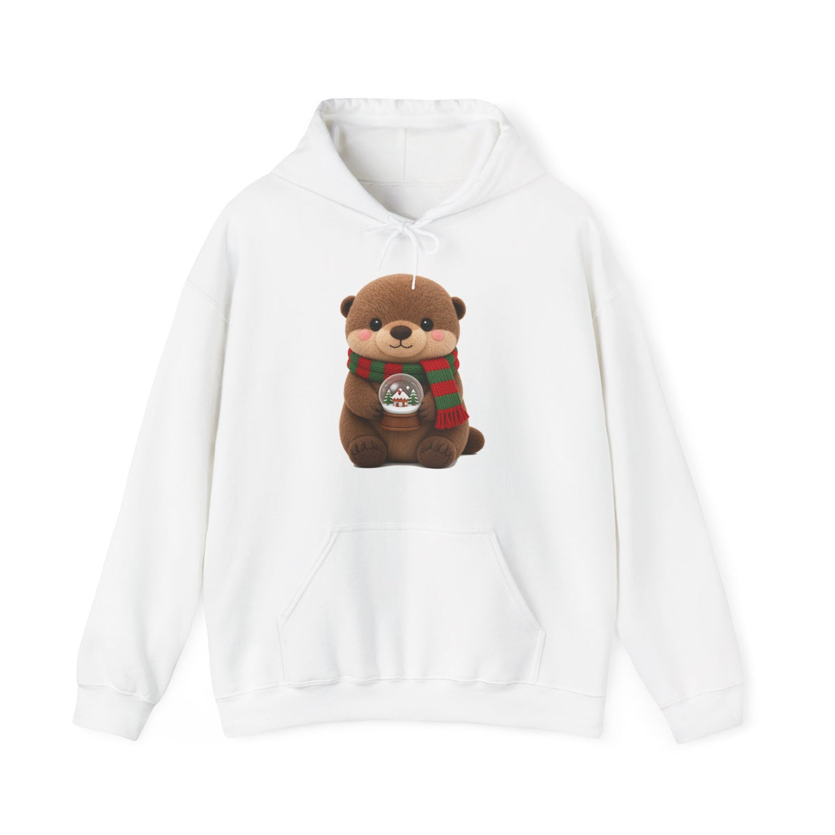 Cute Kawaii Christmas Otter Hoodie