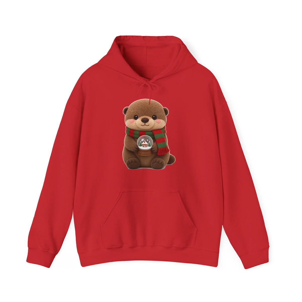 Cute Kawaii Christmas Otter Hoodie