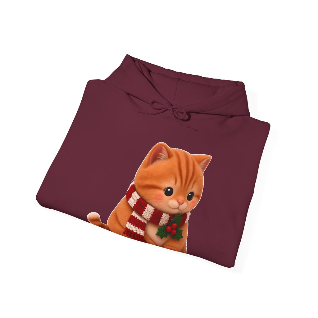 Cute Kawaii Christmas Cat Hoodie