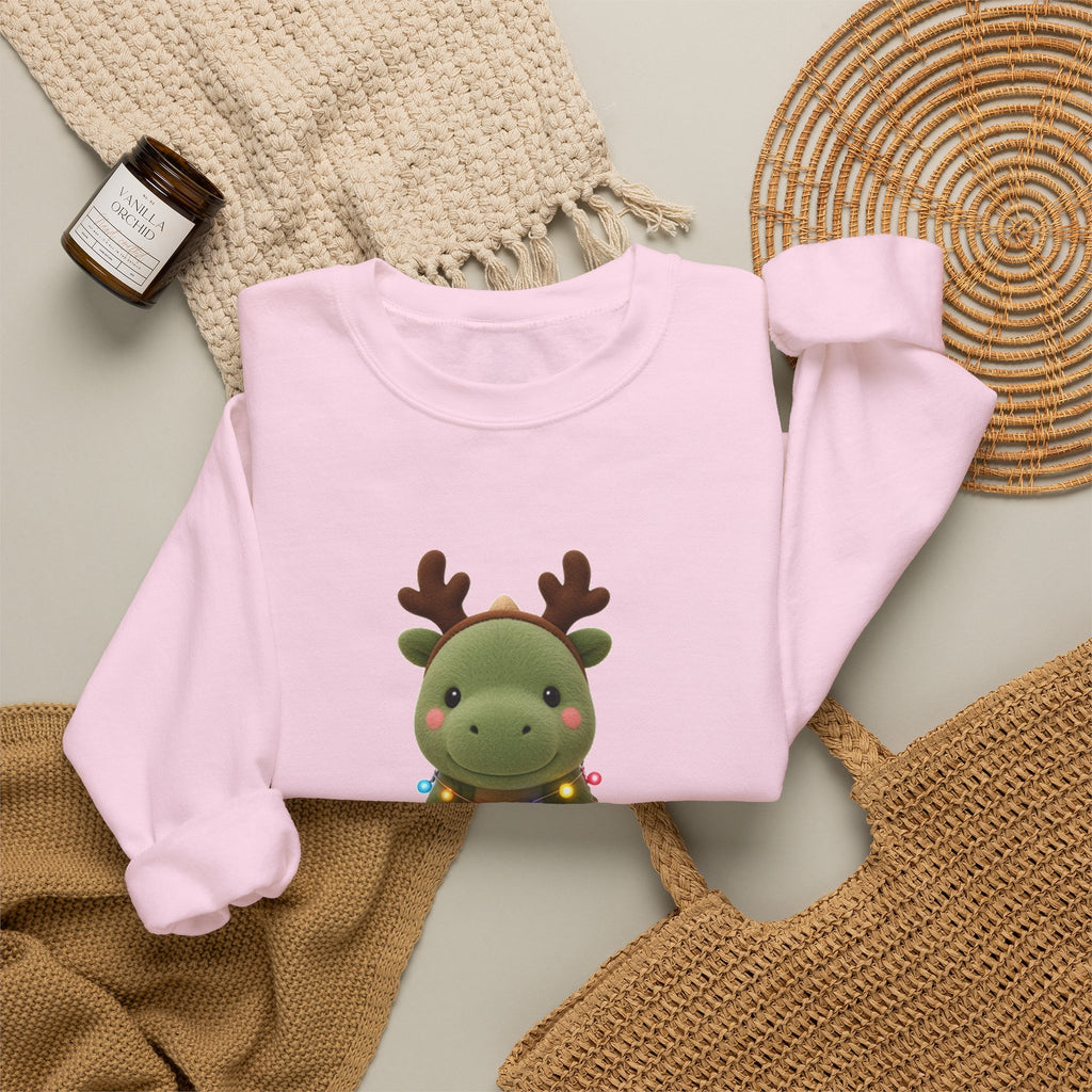 Christmas Dino Cute Kawaii Jumper
