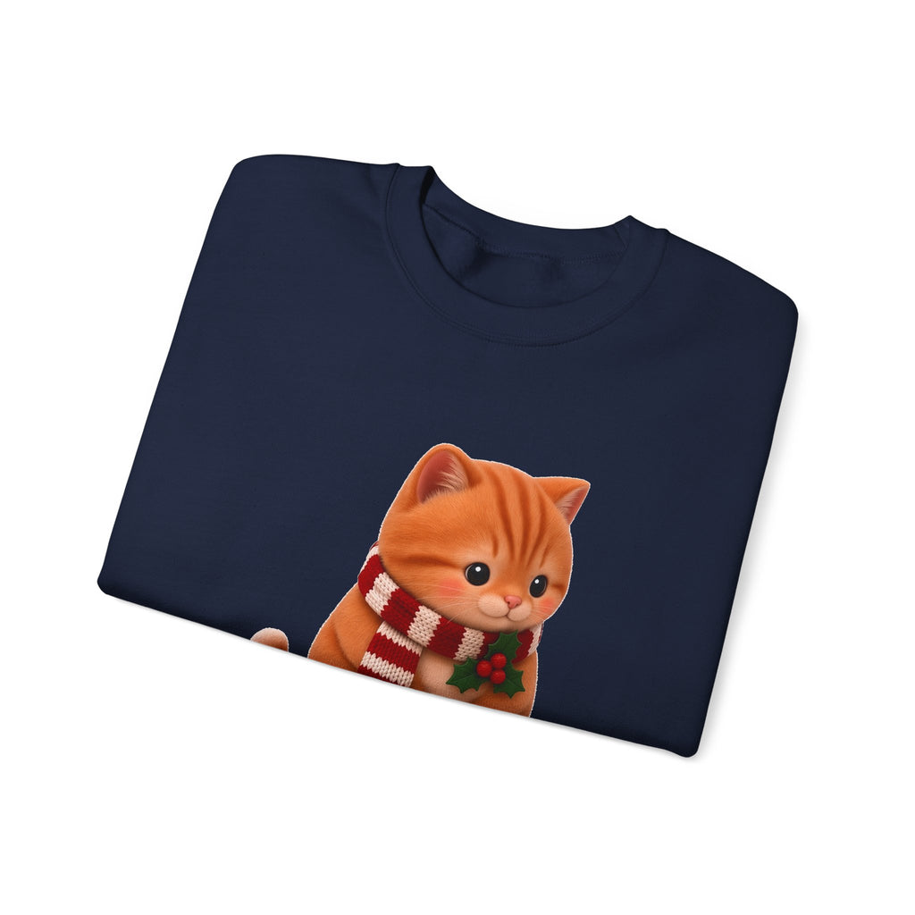 Cute Kawaii Christmas Cat Jumper