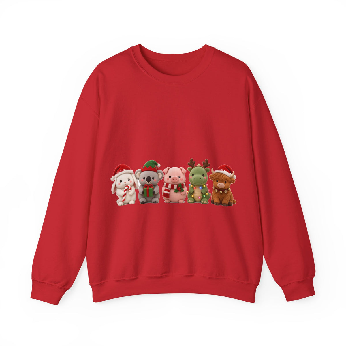Cute Kawaii Christmas Animals Jumper