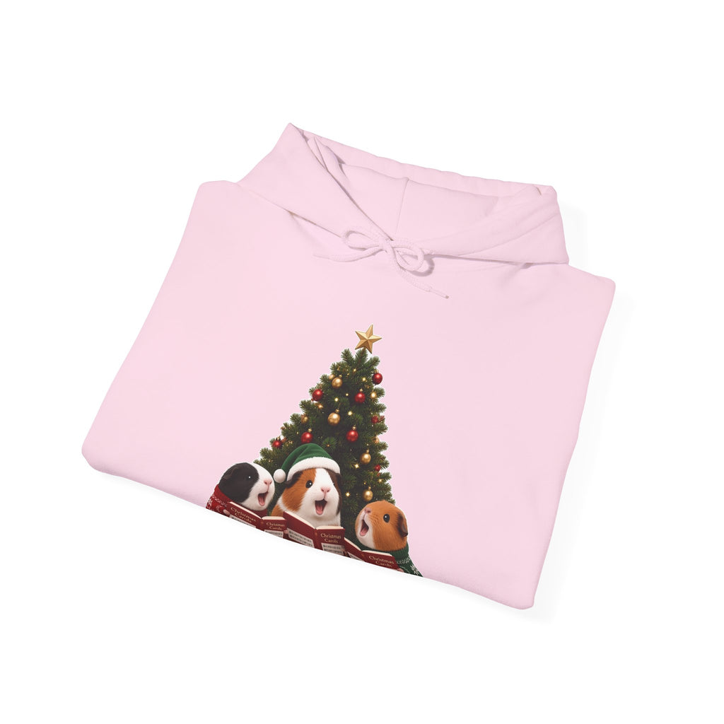 Cute Kawaii Guinea Pig Christmas Carols Hoodie